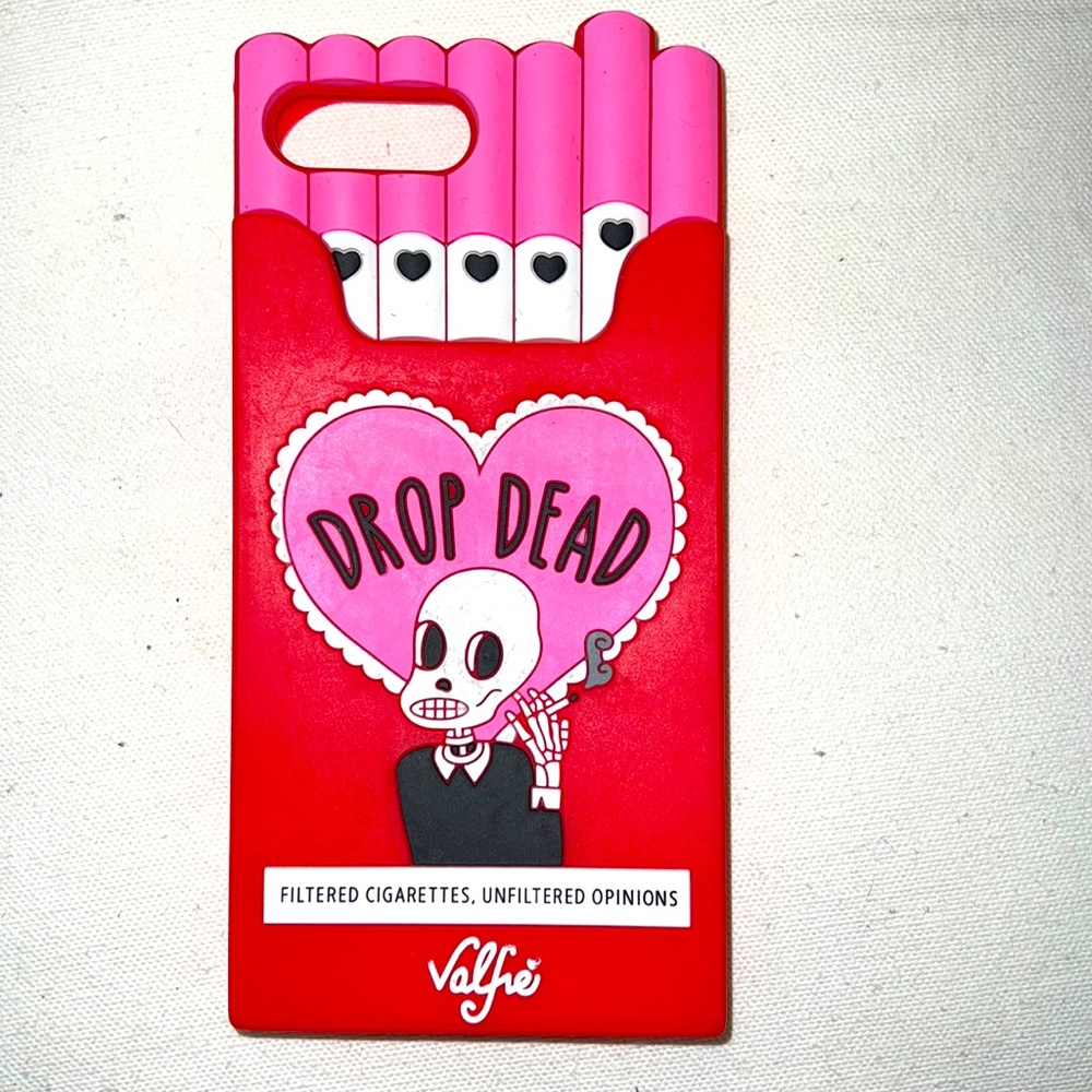 Silicone phone case for iPhone 8 plus.